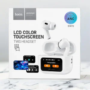 Audífonos Bluetooth HOCO Pantalla LCD Táctil Cancelación de ruido Con gomitas